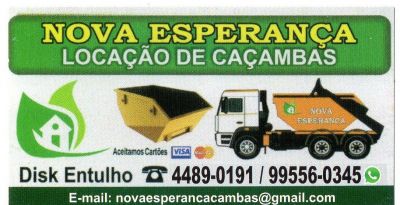 "Nova Esperança Express Locação de Caçambas"