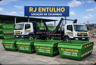 rj entulho locação de caçambas foto 5
